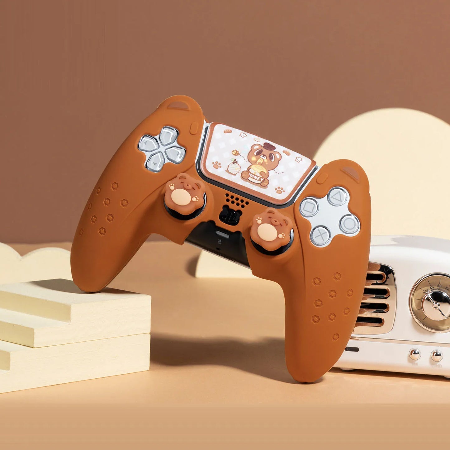 Console Craft Ultra Luxury Silicone Skin Cover for PS5 Controller