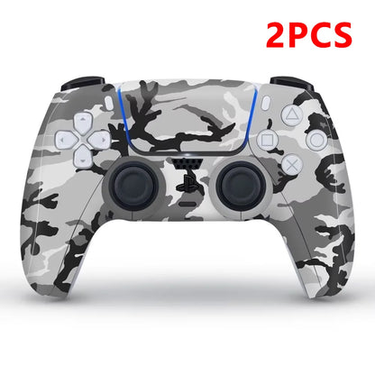 Console Craft 2PCS Vinyl Skin Sticker Set for PS5 Controller