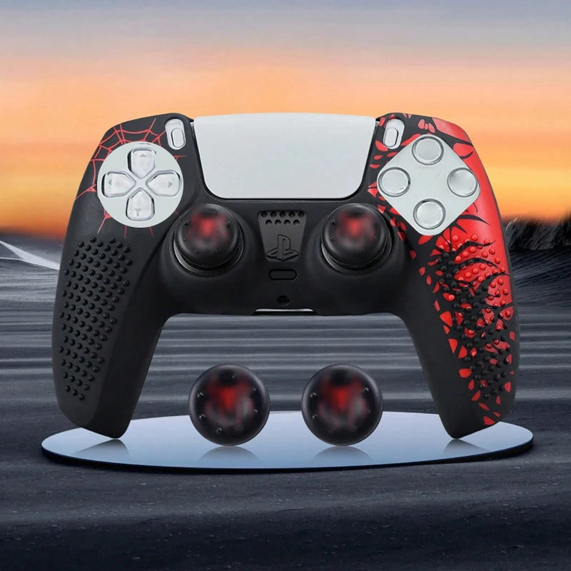 Console Craft PS5 Controller Silicone Cover – Spider-Man Design
