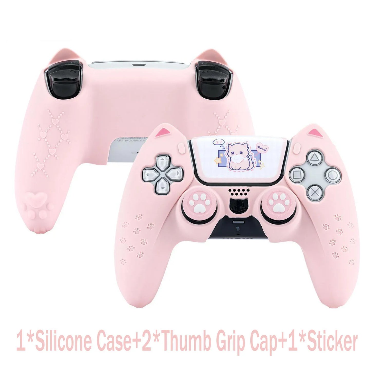 Console Craft Ultra Luxury Silicone Skin Cover for PS5 Controller