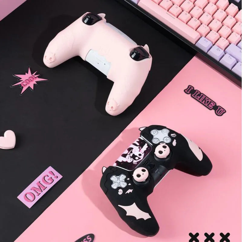 Console Craft Ultra Luxury Silicone Skin Cover for PS5 Controller