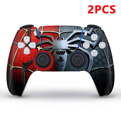Console Craft 2PCS Vinyl Skin Sticker Set for PS5 Controller