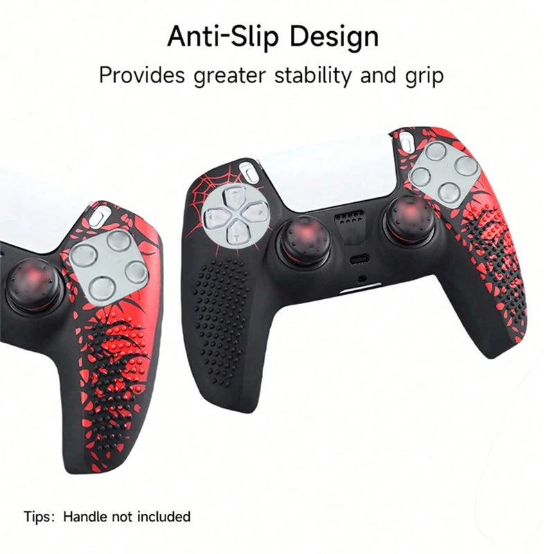 Console Craft PS5 Controller Silicone Cover – Spider-Man Design